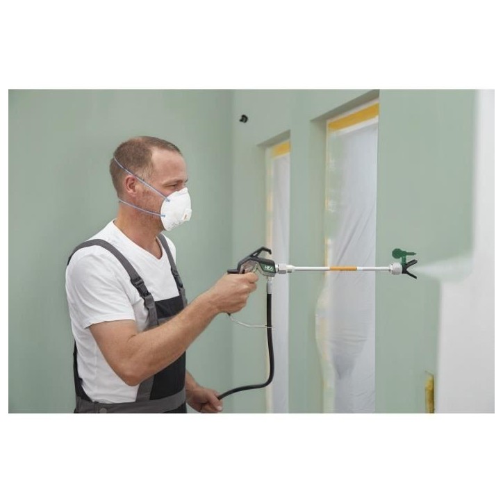 Pistolet a peinture Airless - WAGNER - Control Pro 350R + 2 buses + rallonge - débit 1,50L/min - pression 110 bars - 600W