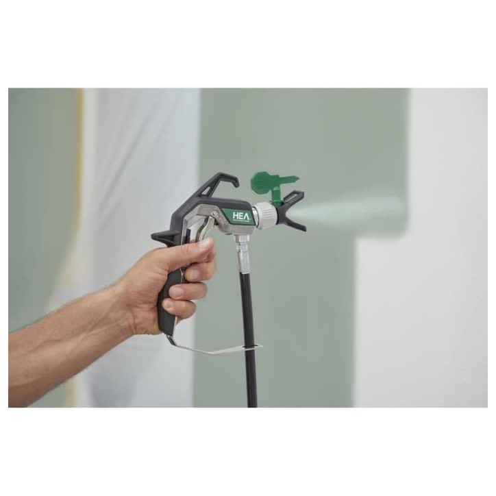 Pistolet a peinture Airless - WAGNER - Control Pro 350R + 2 buses + rallonge - débit 1,50L/min - pression 110 bars - 600W