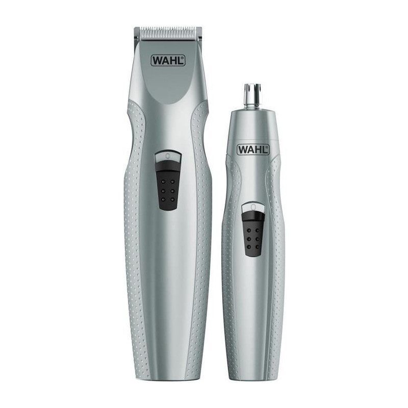 Tondeuse barbe - WAHL - Mustache & Beard - avec tondeuse nez/oreilles