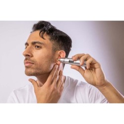 Tondeuse barbe - WAHL - Mustache & Beard - avec tondeuse nez/oreilles