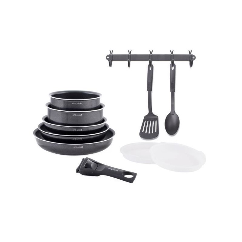 Batterie de cuisine - Tous feux dont induction - ART & CUISINE - AC108 Batterie de cuisine - Tous feux dont induction - ART & CUISINE - AC108