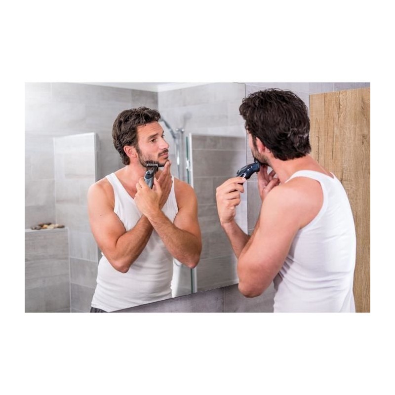 Tondeuse a cheveux et barbe - WAHL - HAIRCUT & BEARD - 3,5 W - 10 sabo Tondeuse a cheveux et barbe - WAHL - HAIRCUT & BEARD - 3,5 W - 10 sabo