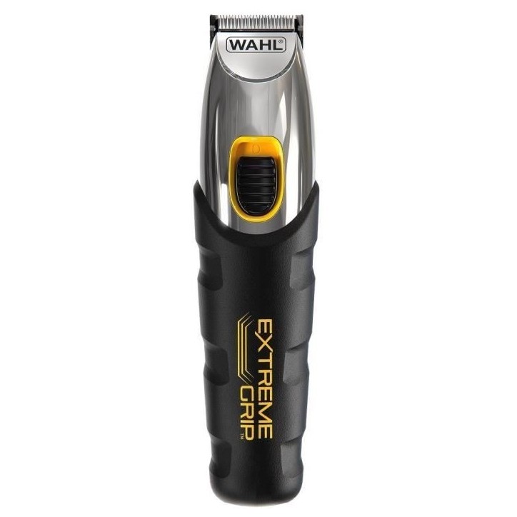 Tondeuse a barbe - WAHL - Extreme Grip - 240 V - 240 min - Noir / Orange