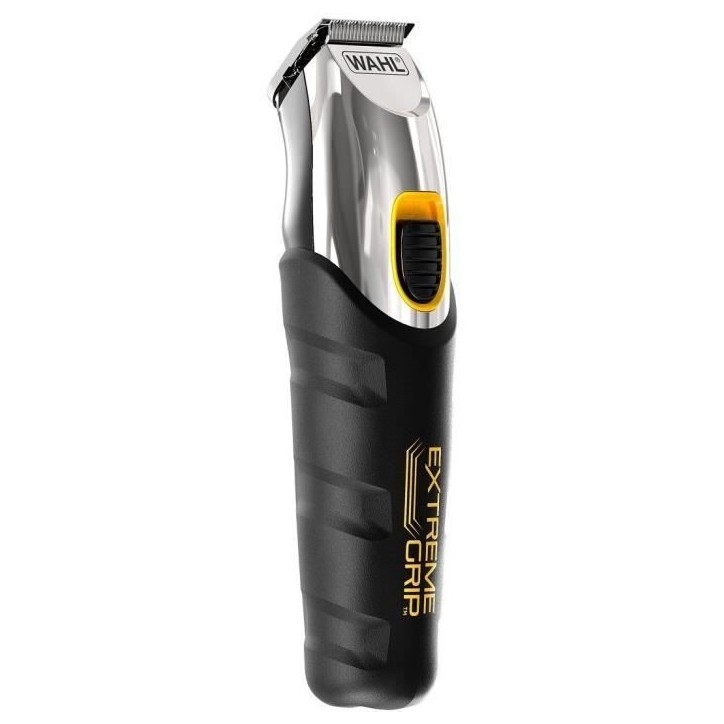 Tondeuse a barbe - WAHL - Extreme Grip - 240 V - 240 min - Noir / Orange