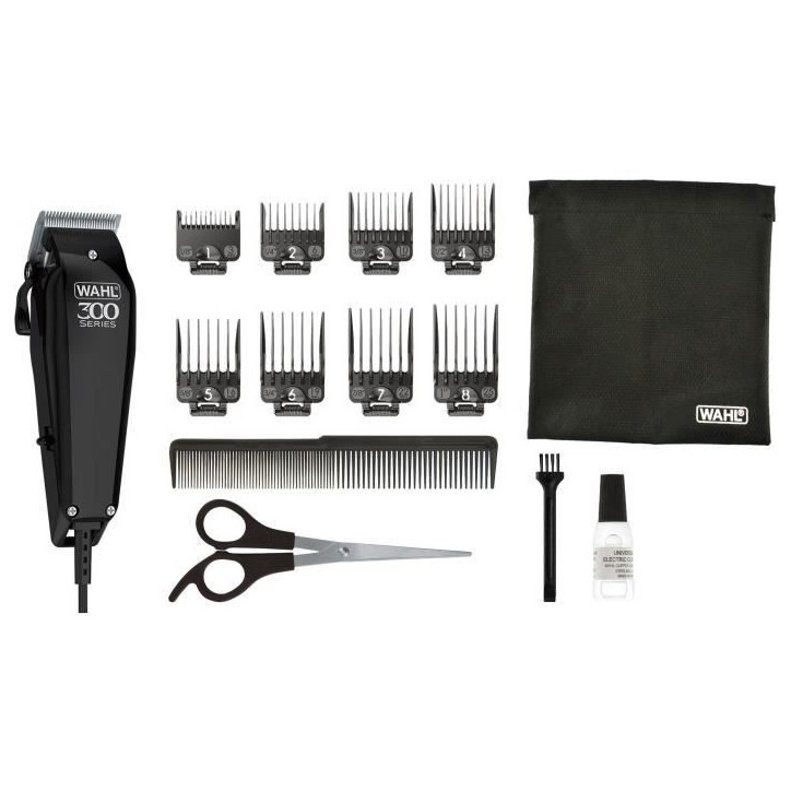 Tondeuse cheveux - WAHL - Home Pro 300 - Affûtage automatique de la lame - moteur puissant