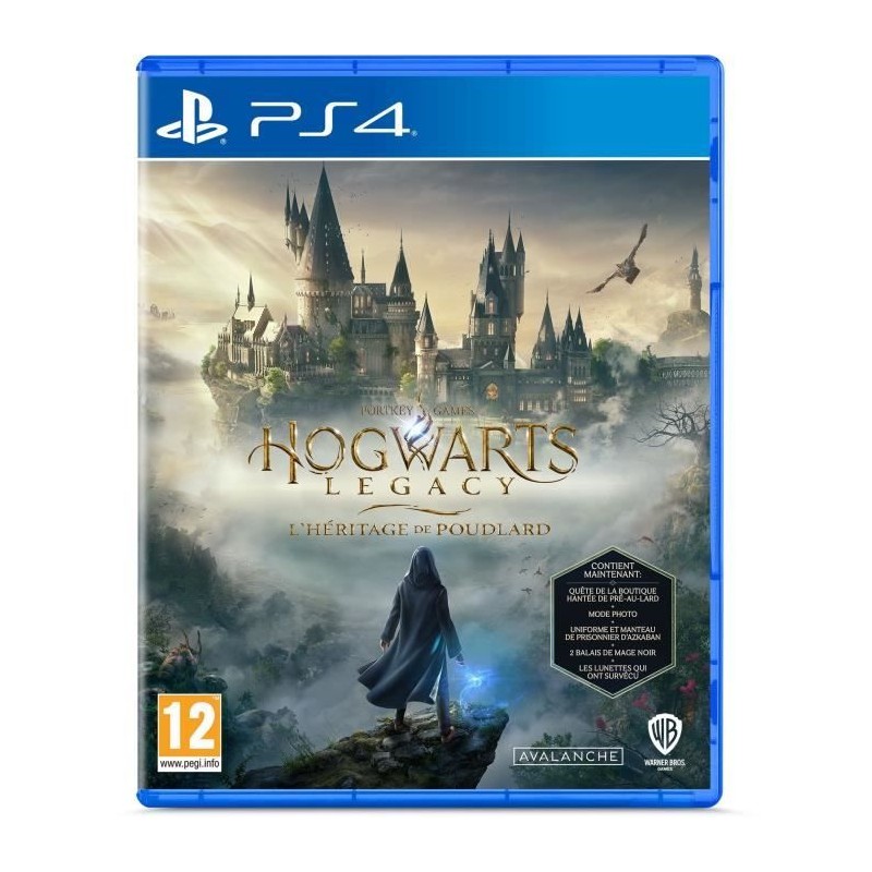 HOGWARTS LEGACY : L'HÉRITAGE DE POUDLARD Jeu PS4 HOGWARTS LEGACY : L'HÉRITAGE DE POUDLARD Jeu PS4