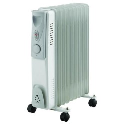 Radiateur électrique bain d'huile - 2000W - WARM TECH - 240V - Jusqu'