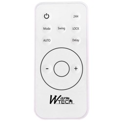 Chauffage électrique mural - 2000W - WARM TECH - Céramique - WiFi -