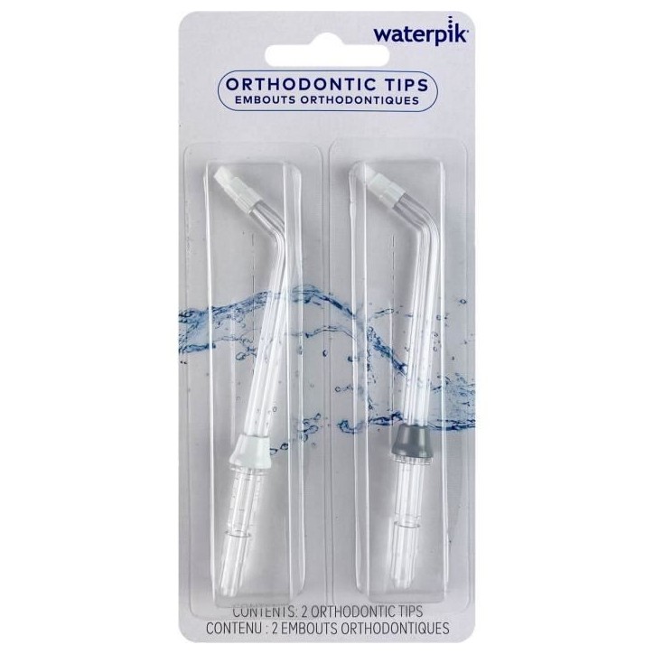 Embout Hydropulseur - WATERPIK - Orthodontique - Élimine la plaque - Spécial appareils dentaires Embout Hydropulseur - WATERPIK - Orthodontique - Élimine la plaque - Spécial appareils dentaires