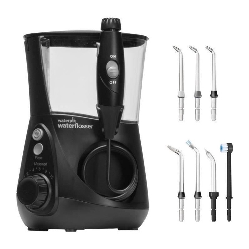 Hydropulseur - Waterpik - WP-662 - Noir - Adulte - Mixte Hydropulseur - Waterpik - WP-662 - Noir - Adulte - Mixte