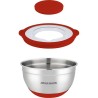 Set de saladiers - ARTHUR MARTIN - AM032 - 16-20-24 cm - Couvercles he