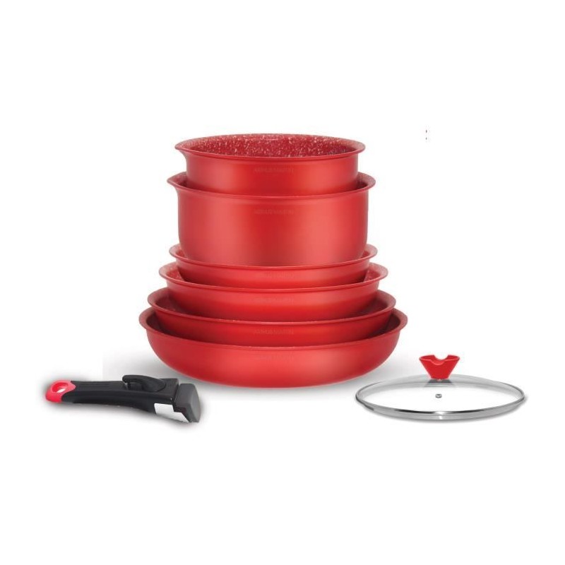 Batterie de cuisine - ARTHUR MARTIN - AMR88 - Batterie de cuisine 8 pi Batterie de cuisine - ARTHUR MARTIN - AMR88 - Batterie de cuisine 8 pi