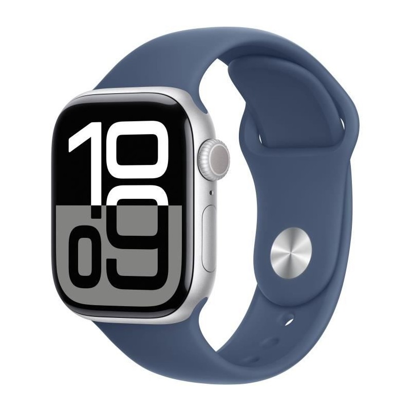 Apple Watch Series 10 GPS - 42mm - Boîtier Silver Aluminium - Bracele Apple Watch Series 10 GPS - 42mm - Boîtier Silver Aluminium - Bracele