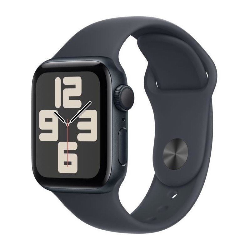 Apple Watch SE GPS - 40mm - Boîtier Midnight Aluminium - Bracelet Mid Apple Watch SE GPS - 40mm - Boîtier Midnight Aluminium - Bracelet Mid