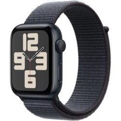 Apple Watch SE GPS - 44mm - Boîtier Midnight Aluminium - Bracelet Ink