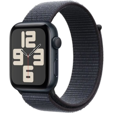 Apple Watch SE GPS - 44mm - Boîtier Midnight Aluminium - Bracelet Ink