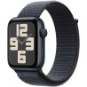 Apple Watch SE GPS - 44mm - Boîtier Midnight Aluminium - Bracelet Ink
