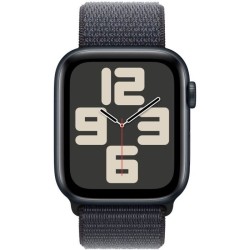 Apple Watch SE GPS - 44mm - Boîtier Midnight Aluminium - Bracelet Ink
