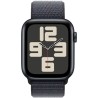 Apple Watch SE GPS - 44mm - Boîtier Midnight Aluminium - Bracelet Ink