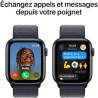 Apple Watch SE GPS - 44mm - Boîtier Midnight Aluminium - Bracelet Ink