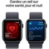 Apple Watch SE GPS - 44mm - Boîtier Midnight Aluminium - Bracelet Ink