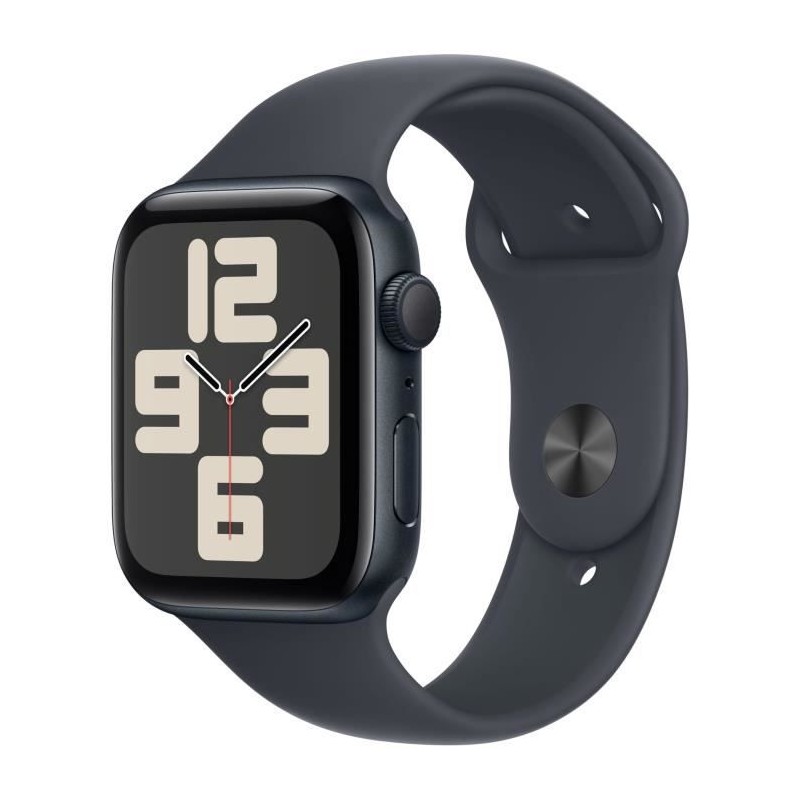 Apple Watch SE GPS - 44mm - Boîtier Midnight Aluminium - Bracelet Mid Apple Watch SE GPS - 44mm - Boîtier Midnight Aluminium - Bracelet Mid