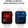 Apple Watch SE GPS - 44mm - Boîtier Starlight Aluminium - Bracelet St