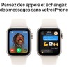 Apple Watch SE GPS + Cellular - 40mm - Boîtier Starlight Aluminium -