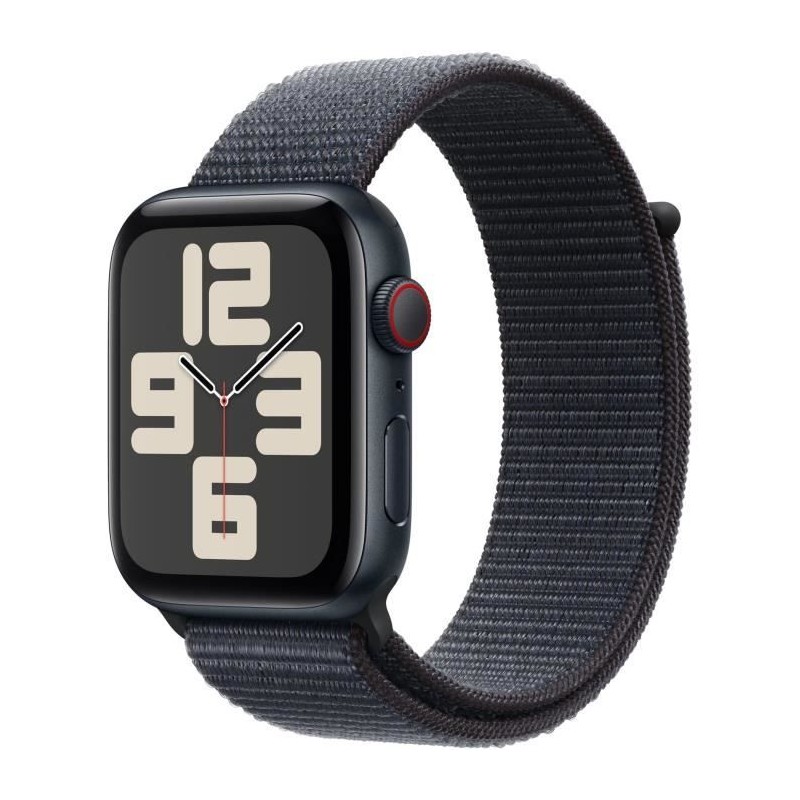 Apple Watch SE GPS + Cellular - 44mm - Boîtier Midnight Aluminium - B Apple Watch SE GPS + Cellular - 44mm - Boîtier Midnight Aluminium - B