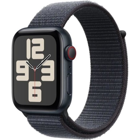 Apple Watch SE GPS + Cellular - 44mm - Boîtier Midnight Aluminium - B