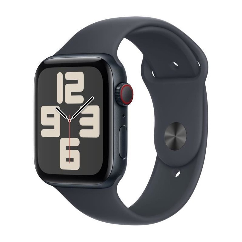 Apple Watch SE GPS + Cellular - 44mm - Boîtier Midnight Aluminium - B Apple Watch SE GPS + Cellular - 44mm - Boîtier Midnight Aluminium - B