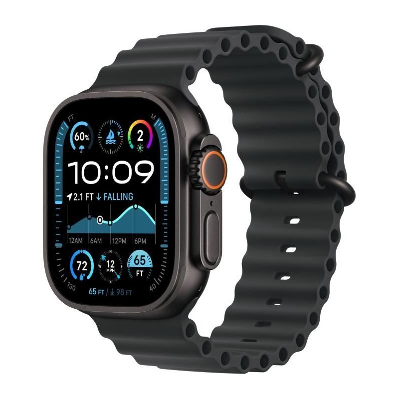 Apple Watch Ultra 2 GPS + Cellular - 49mm - Boîtier Black Titanium - Apple Watch Ultra 2 GPS + Cellular - 49mm - Boîtier Black Titanium -