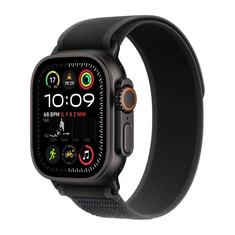 Apple Watch Ultra 2 GPS + Cellular - 49mm - Boîtier Black Titanium -