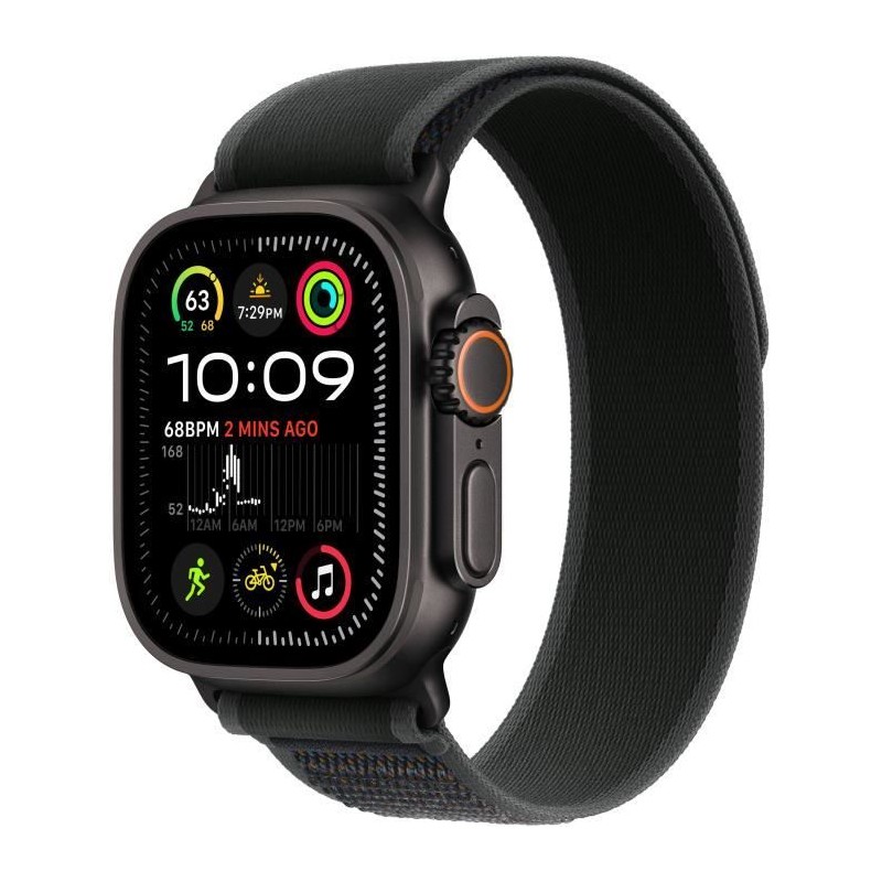 Apple Watch Ultra 2 GPS + Cellular - 49mm - Boîtier Black Titanium - Apple Watch Ultra 2 GPS + Cellular - 49mm - Boîtier Black Titanium -