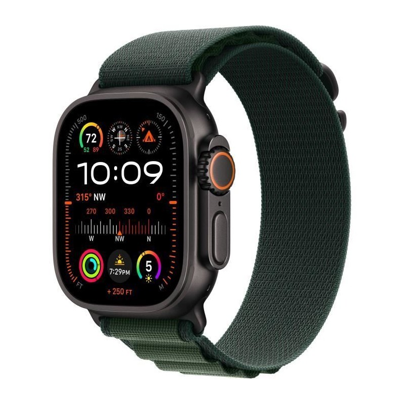 Apple Watch Ultra 2 GPS + Cellular - 49mm - Boîtier Black Titanium - Apple Watch Ultra 2 GPS + Cellular - 49mm - Boîtier Black Titanium -