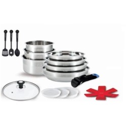 Batterie de cuisine - Tous feux dont induction - ARTHUR MARTIN - Sans