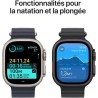 Apple Watch Ultra 2 GPS + Cellular - 49mm - Boîtier Natural Titanium