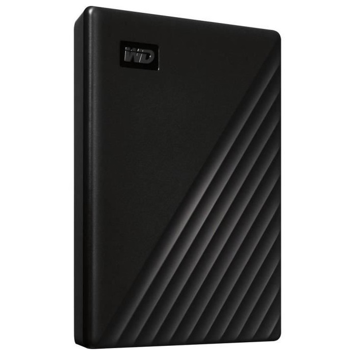 Disque dur externe Wd My Passport 2TB Portable Drive (Noir)