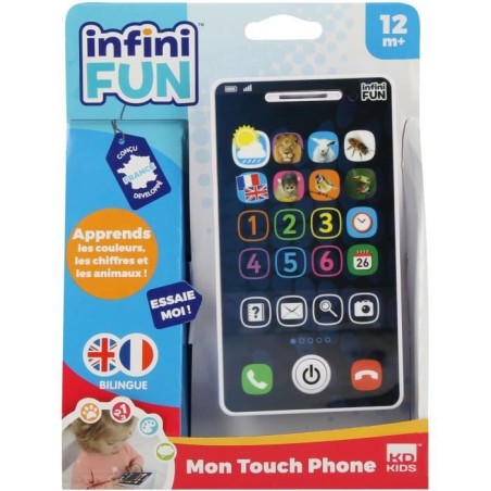 Téléphone Jouet - KD - Mon Touch Phone - Apprentissage ludique grâc