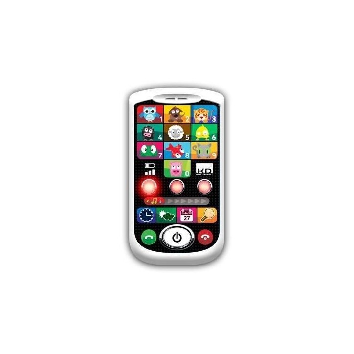 Kit High Tech - KD - Mon Kit High Tech - Clés, téléphone et télécommande pour apprendre les chiffres et couleurs Kit High Tech - KD - Mon Kit High Tech - Clés, téléphone et télécommande pour apprendre les chiffres et couleurs
