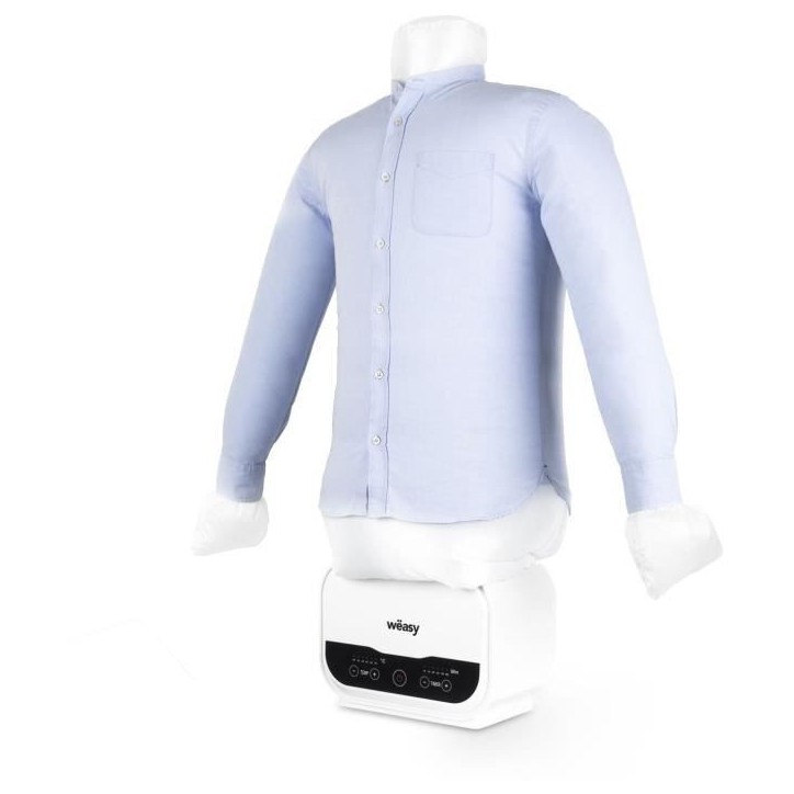 Mannequin de repassage - HKoeNIG - Magic Pressing - 1200 W - Avec housse de pantalon - Blanc Mannequin de repassage - HKoeNIG - Magic Pressing - 1200 W - Avec housse de pantalon - Blanc