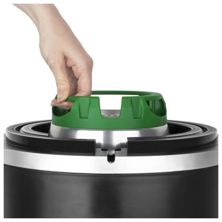 Tireuse a bere WEASY - PINT568 - Capacité 5L - Température réglables 3° a 6°C - Compatible tous fûts - Noir