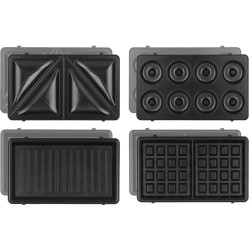 Appareil a croque-monsieur 4 en 1 WEASY - JOY600 - 4 plaques interchan