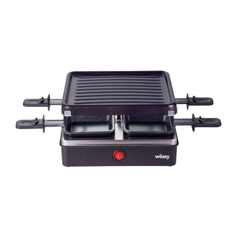 Appareil a raclette WEASY - LUGA40 - Jusqu'a 4 personnes - Revetement Appareil a raclette WEASY - LUGA40 - Jusqu'a 4 personnes - Revetement