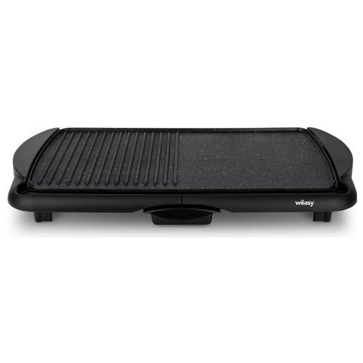 Plancha WEASY - STO52 - Surface Cuisson 52x27cm - Température réglable - Revetement anti-adhésif - 2000W