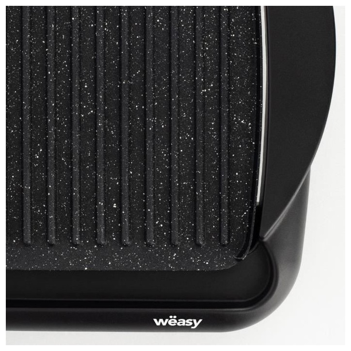 Plancha WEASY - STO52 - Surface Cuisson 52x27cm - Température réglable - Revetement anti-adhésif - 2000W