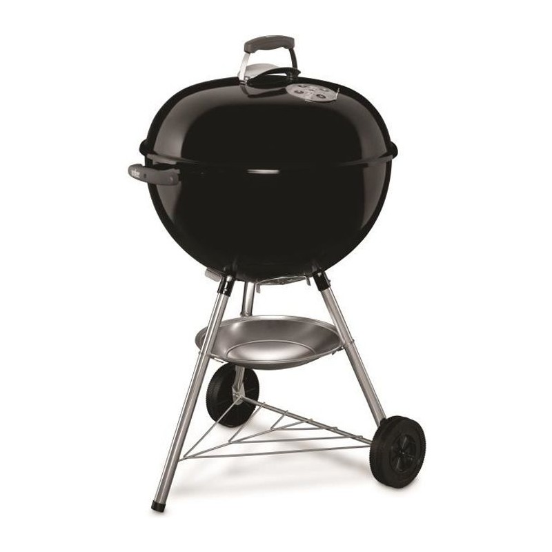 WEBER Barbecue a charbon BAR B-KETTLE Ø57cm - Acier émaillé - Noir WEBER Barbecue a charbon BAR B-KETTLE Ø57cm - Acier émaillé - Noir