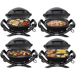 WEBER Barbecue Grill Electrique Q1400 - Surface de cuisson 43 x 32 cm