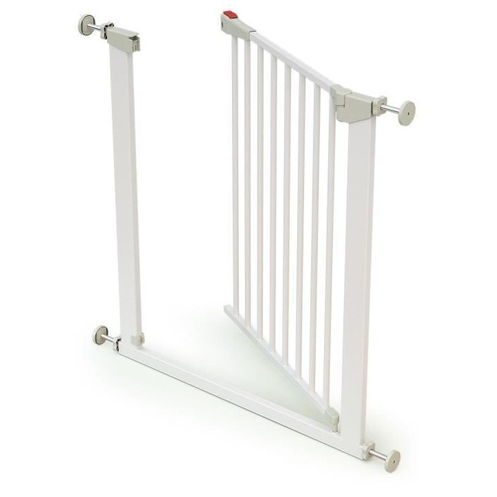 Barriere de sécurité - 72,5 a 79,5 cm - WEBABY - MOBI - Blanc Barriere de sécurité - 72,5 a 79,5 cm - WEBABY - MOBI - Blanc