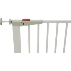 Barriere de sécurité - 72,5 a 79,5 cm - WEBABY - MOBI - Blanc